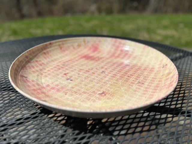 Handthrown Stoneware Platter by Bette Ann Libby, Image 1.