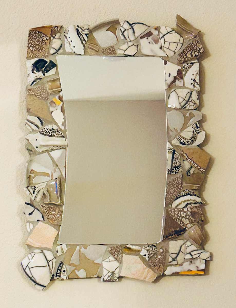Wabi Sabi Mirror 3 by Bette Ann Libby 