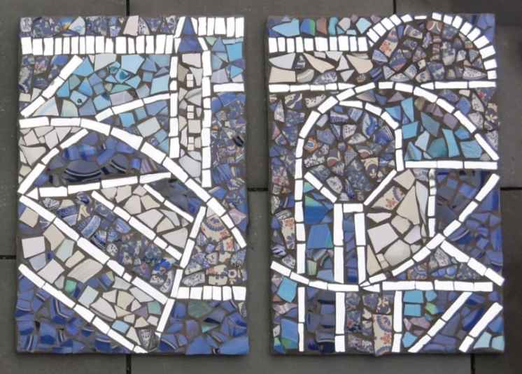 Klee Village - Midnight by Bette Ann Libby 