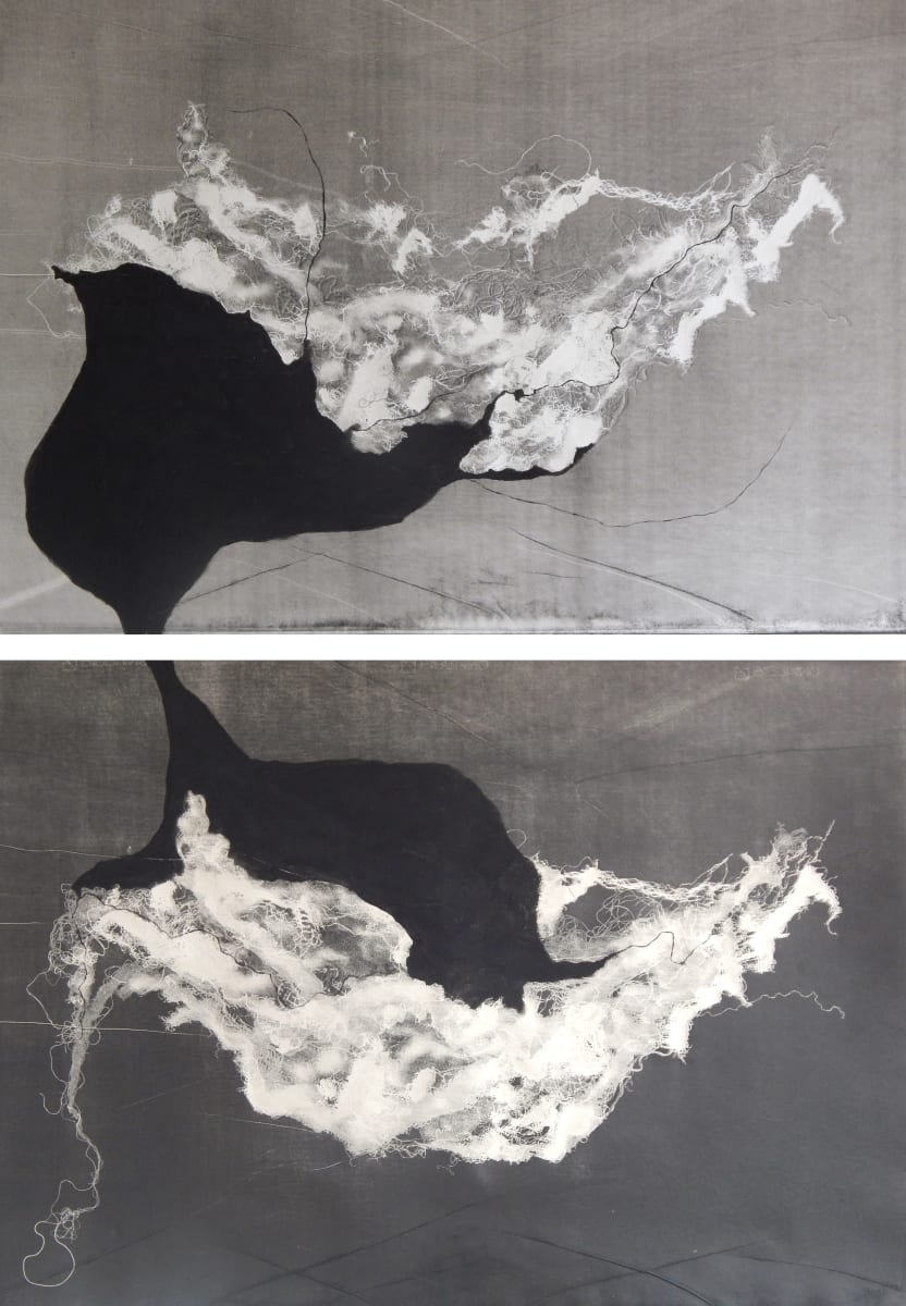 Rio-Correnteza #4 (dyptych) by Juliana Matsumura 