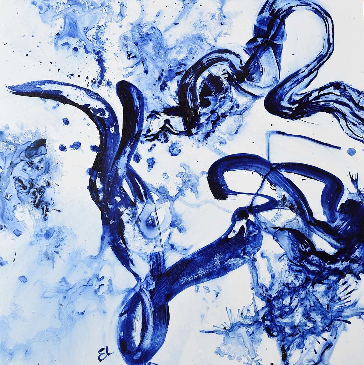 Finding My Way (In Indigo) by Ellen Hathaway, Image 2.