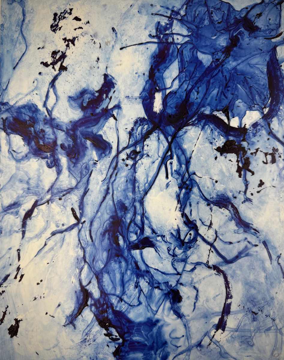 With My Hand in Yours by Ellen Hathaway  Image: "When you pass through the waters, I will be with you; when you pass through the rivers, they will not sweep over you. When you walk through the fire, You will not be burned." Isaiah 42:2