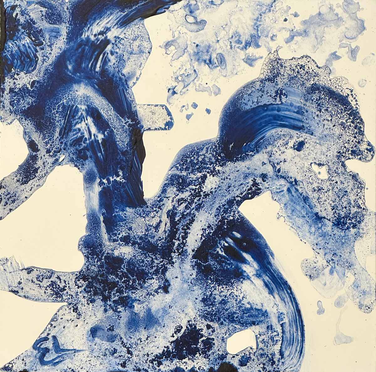 Savored Tears (in Ultramarine Deep) by Ellen Hathaway 