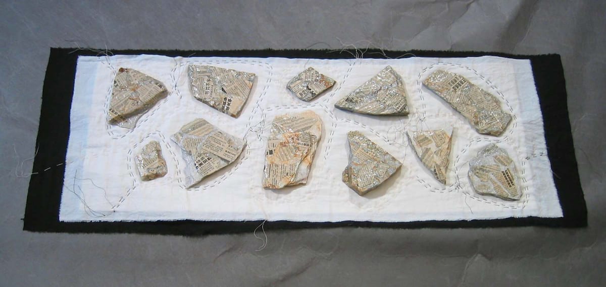 Meditations Along A Stone Path ll by Barbetta Lockart, Image 1.