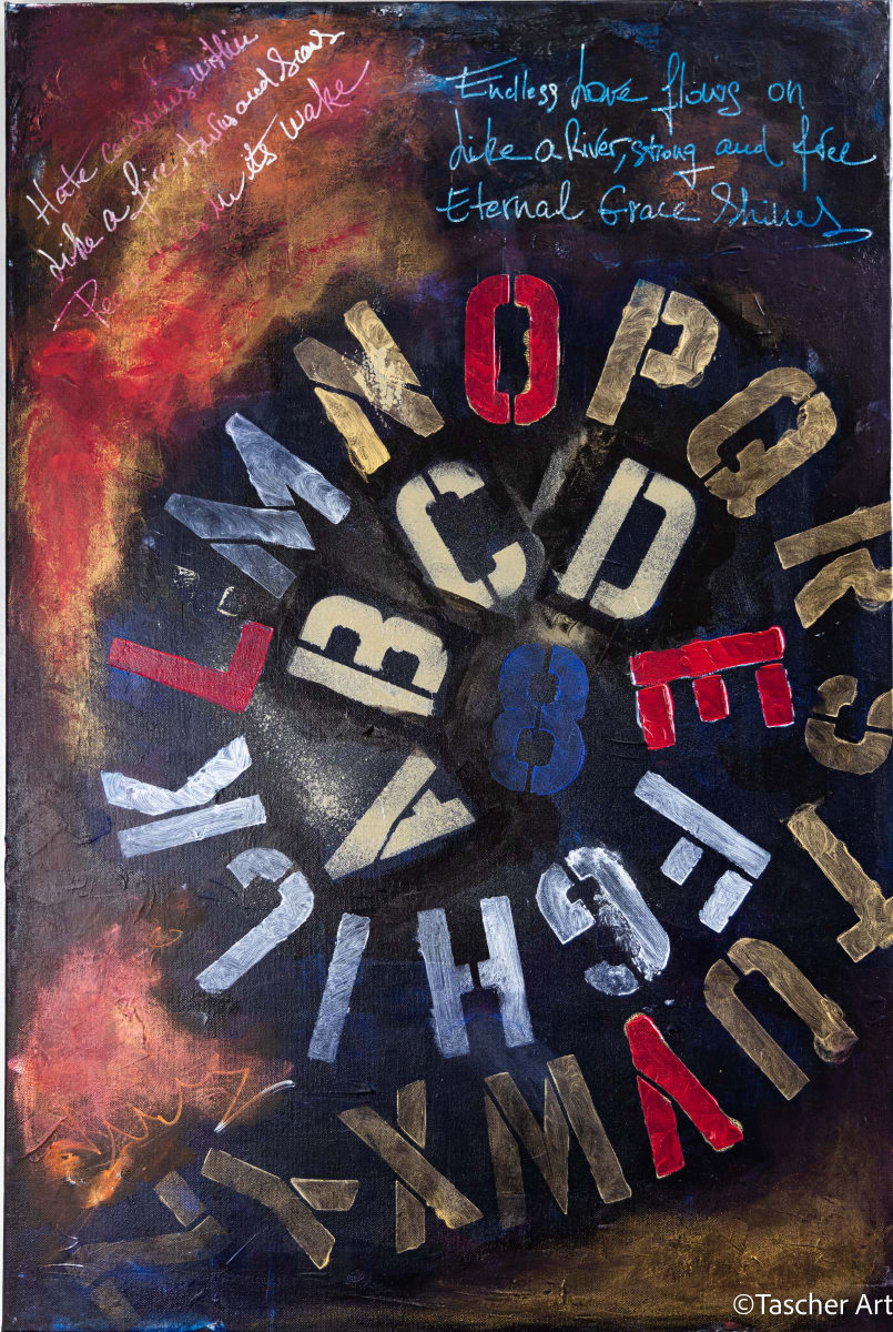 4 amongst 26: Love or Hate... You choose! by Tascher Art Studio 
