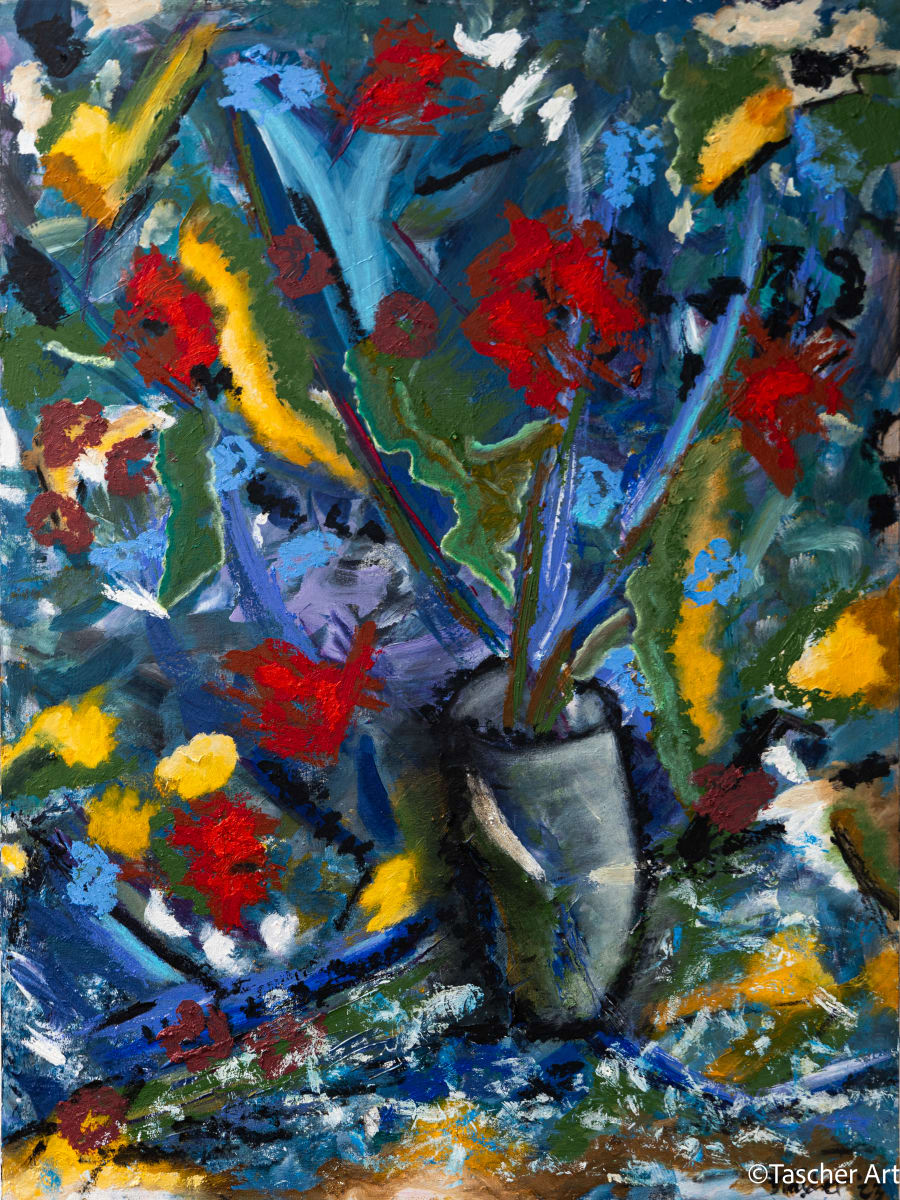 A Floral Explosion by Dominick Tascher Art 