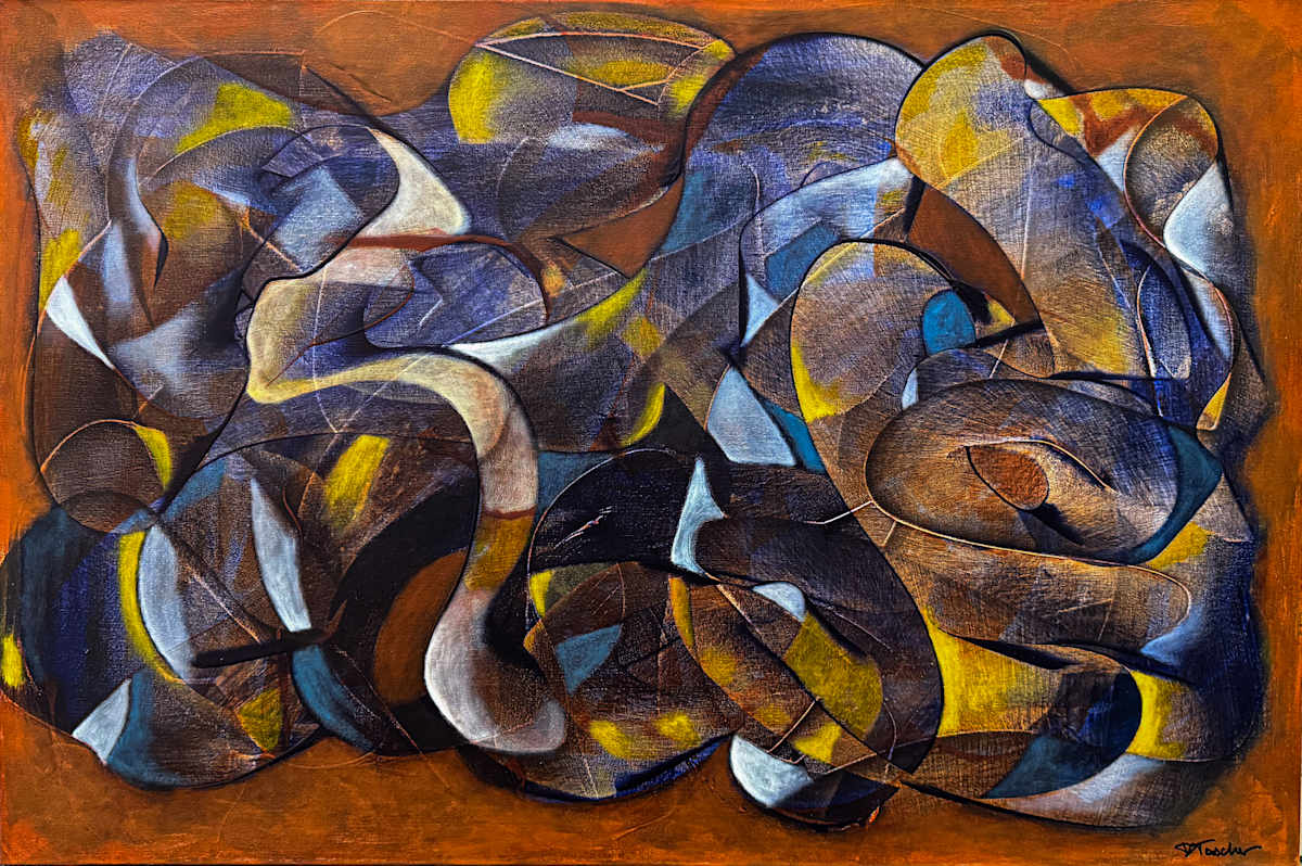Interconnections #4 by Dominick Tascher Art 