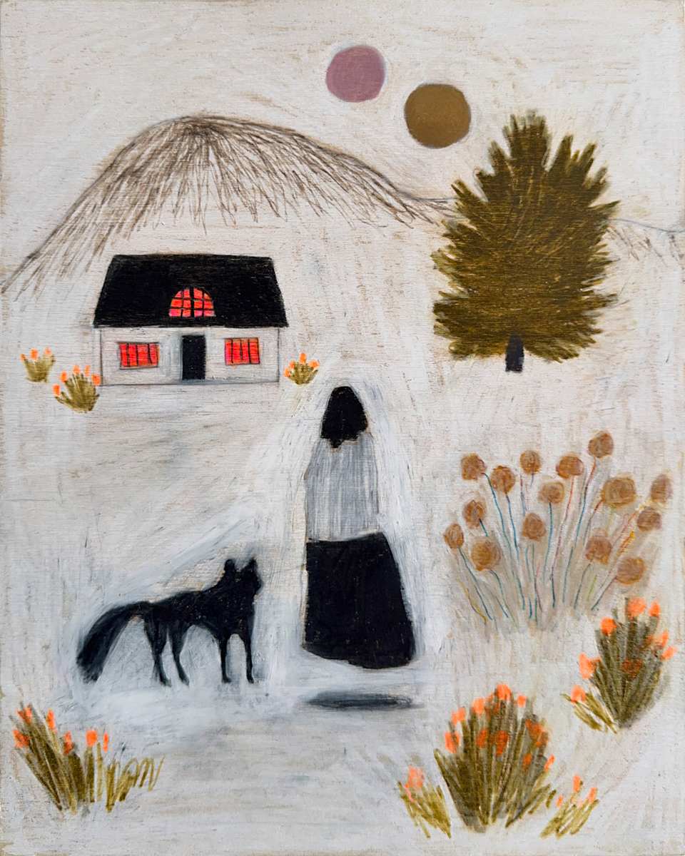 Night float, moon decoy by Michael McGrath 