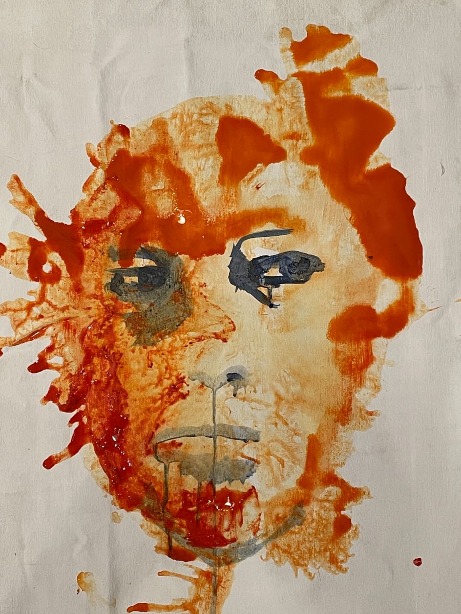 Orange Man, 2021, Image 1.