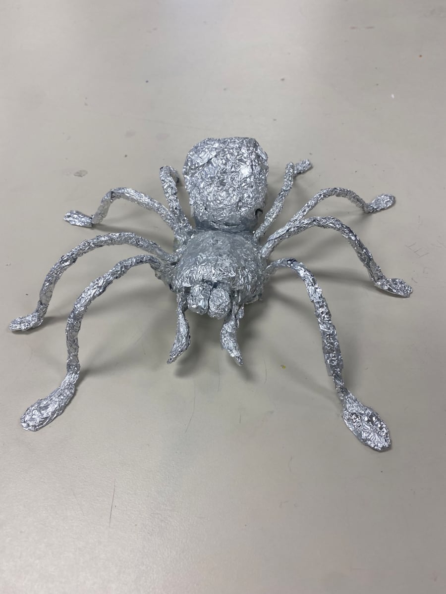 Aluminium Foil Spider by Art II 
