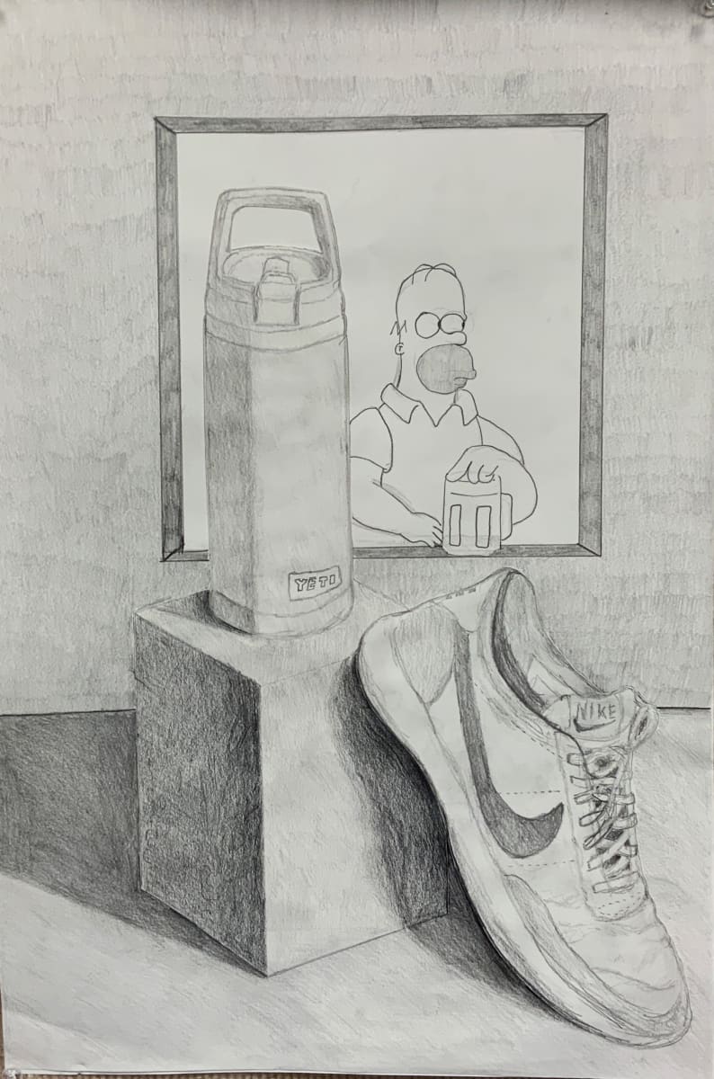 Still life practice by Art I 