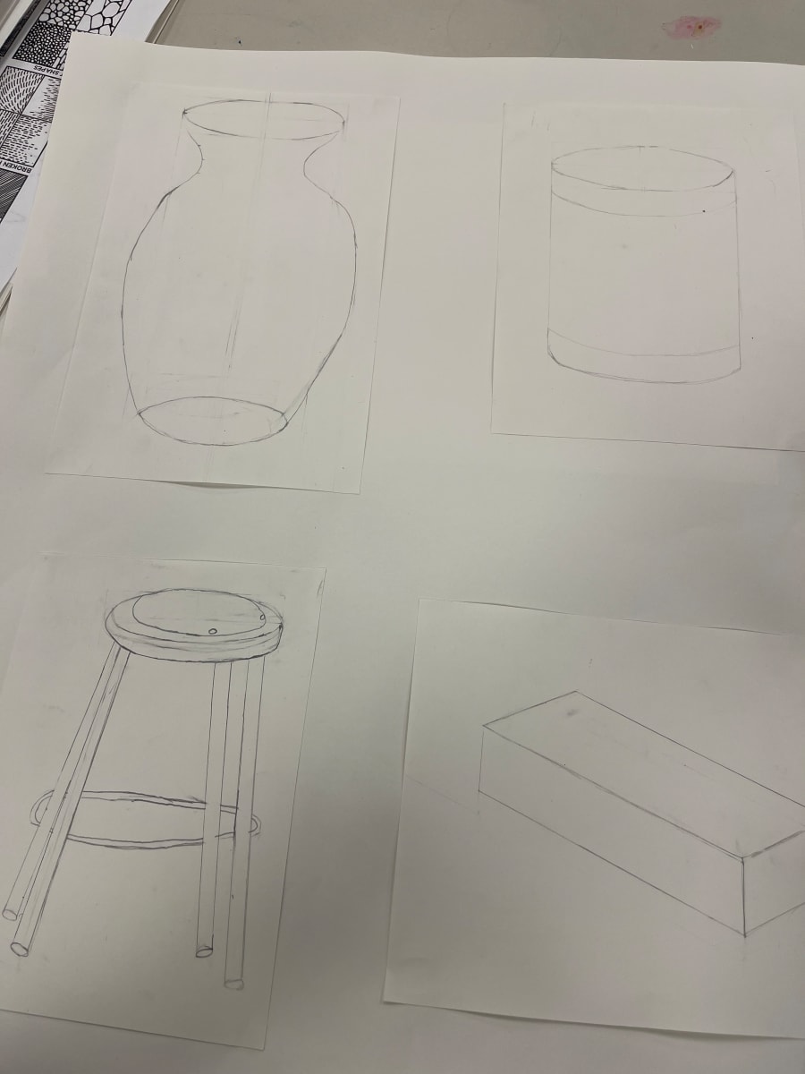 Practice Drawings by Art I, Image 1.