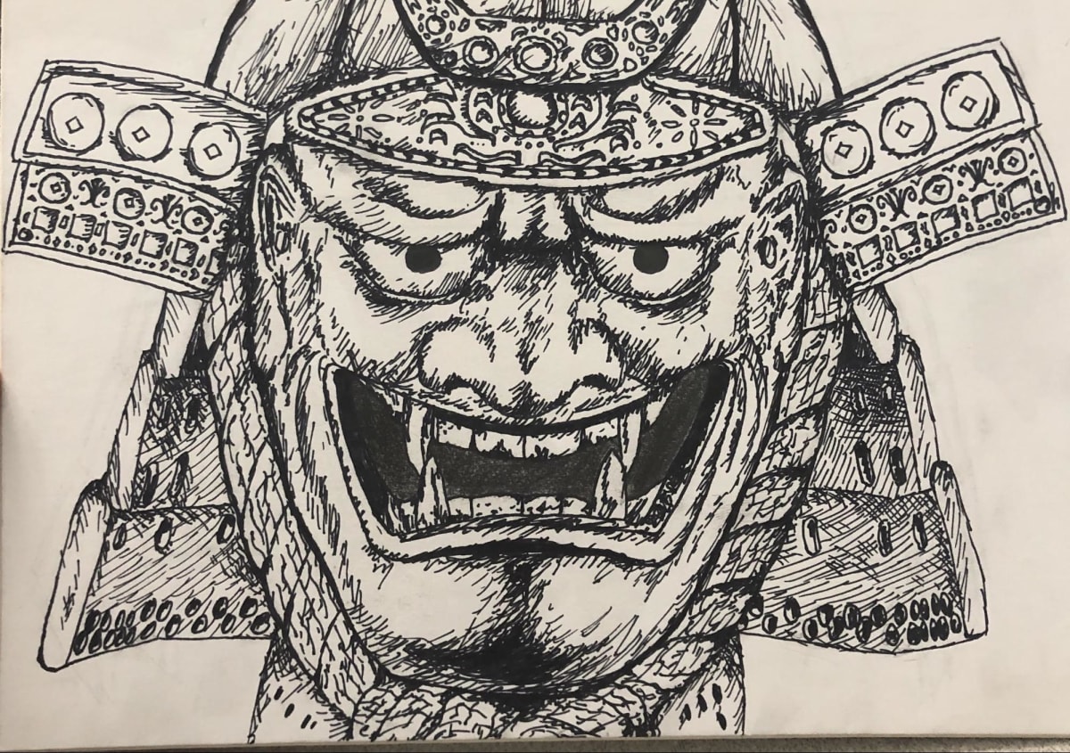 Demon Mask by Art I 