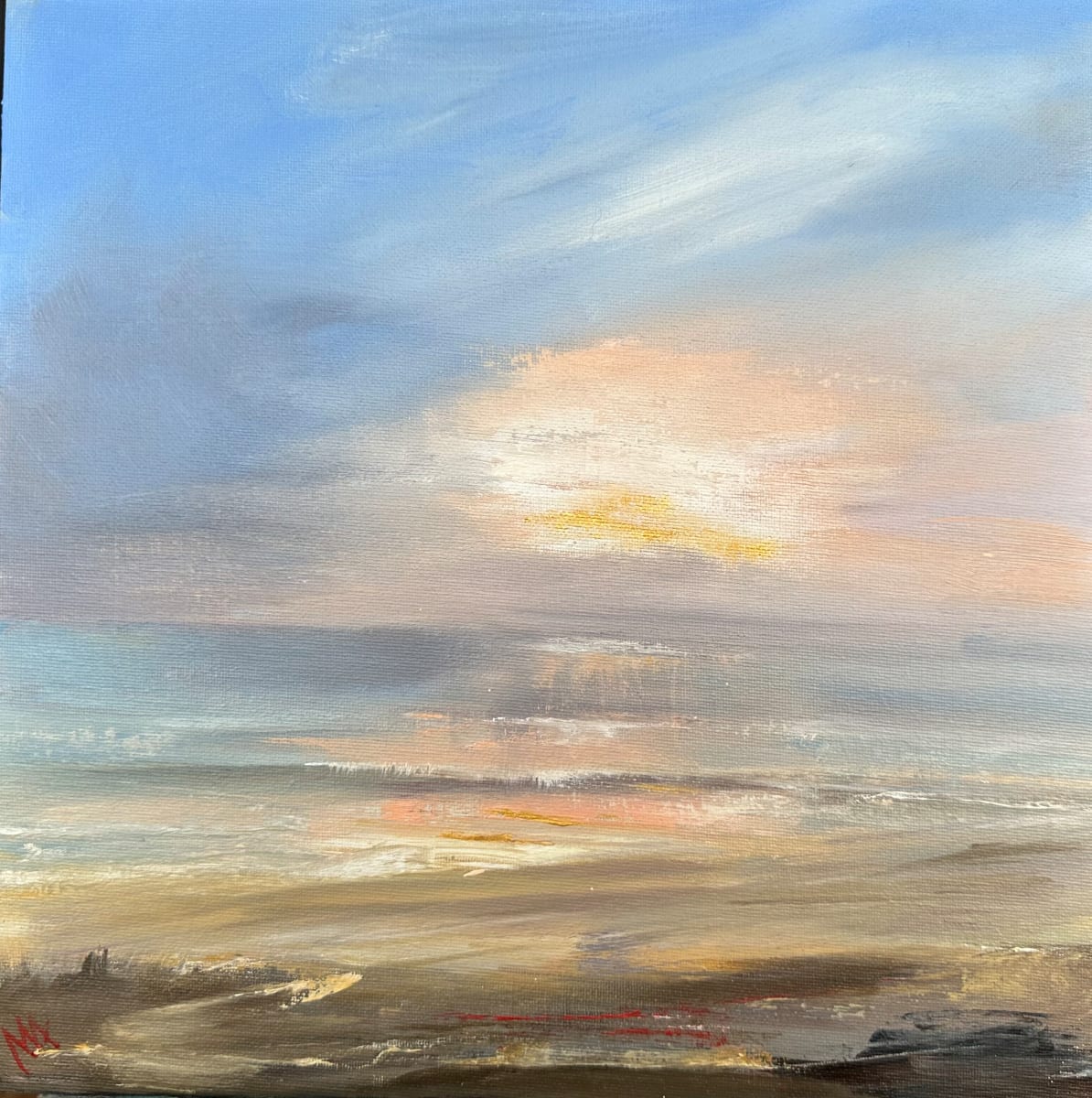Tranquil dusk by Mary-Ann Hodgen 