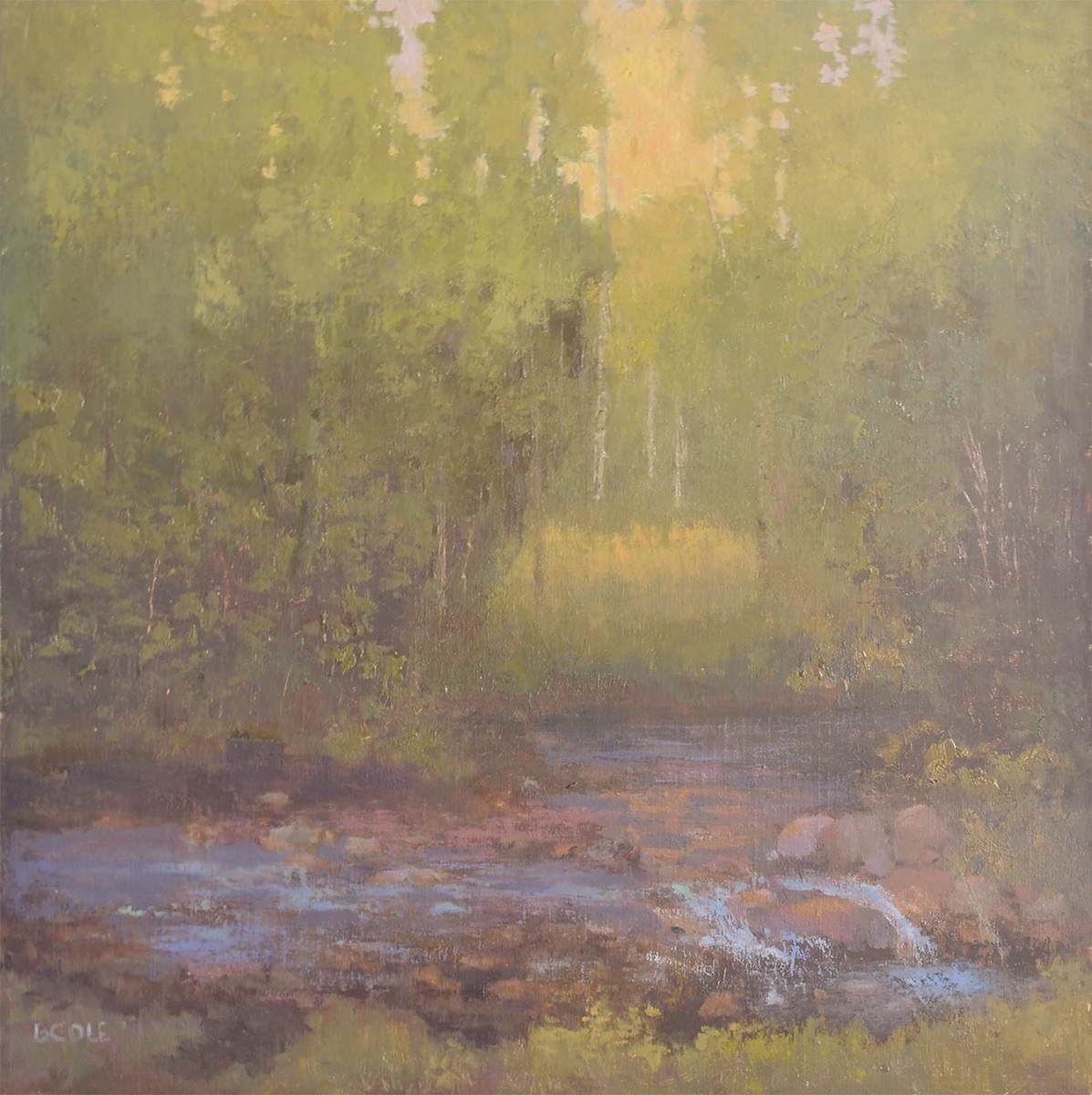 Barrett Creek At Sunrise by Beth Cole 
