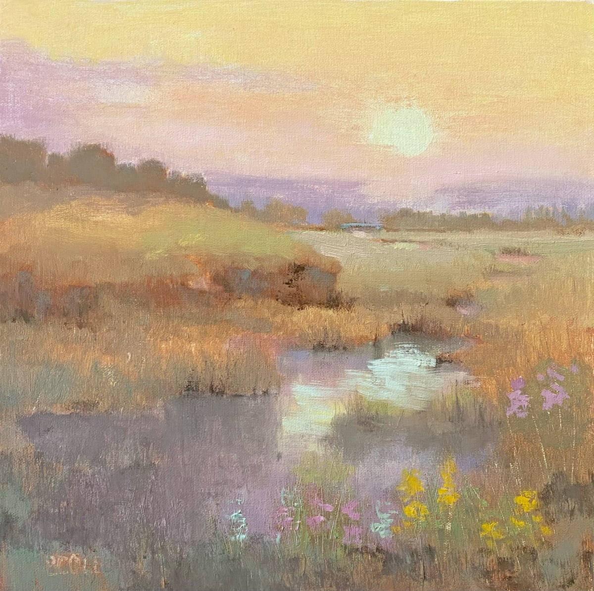 Forrester Marsh Study by Beth Cole, Image 1.