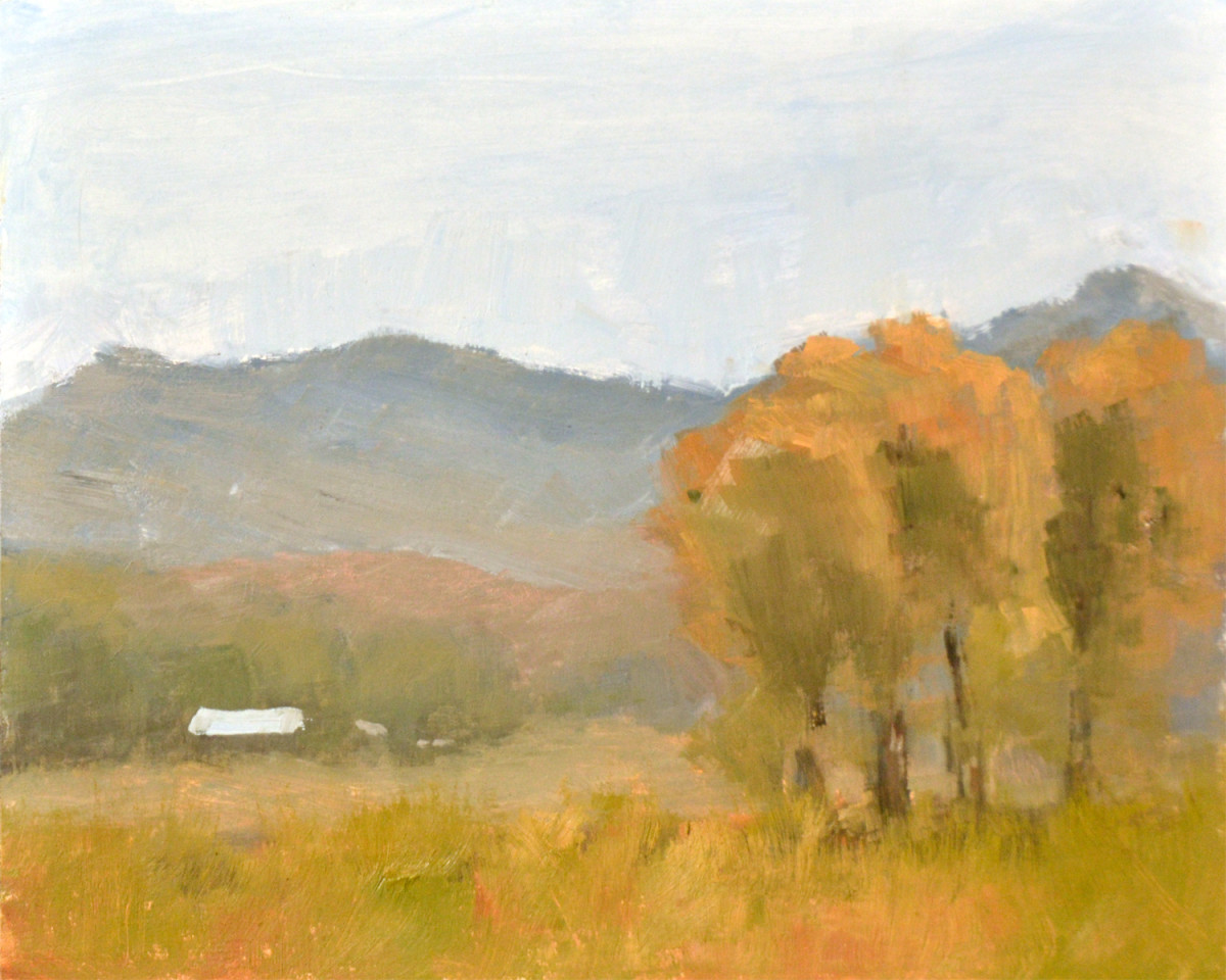 West of Steamboat - Plein Air by Beth Cole 