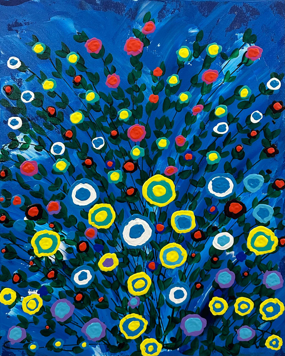 Brain Popping Happy Abstract by Dorothea Sandra, BA, EDAC, Image 1.