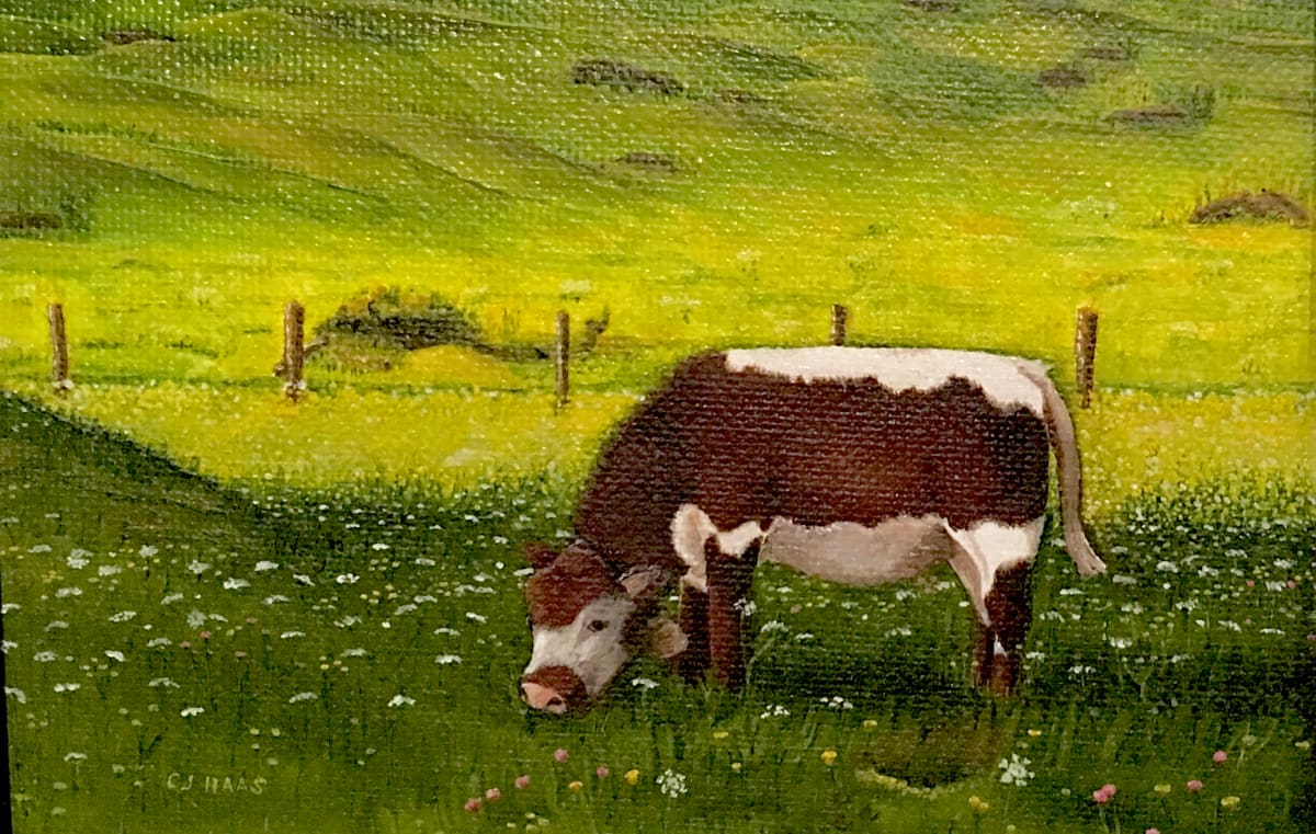 Bavarian Cow by Carolyn J. Haas 