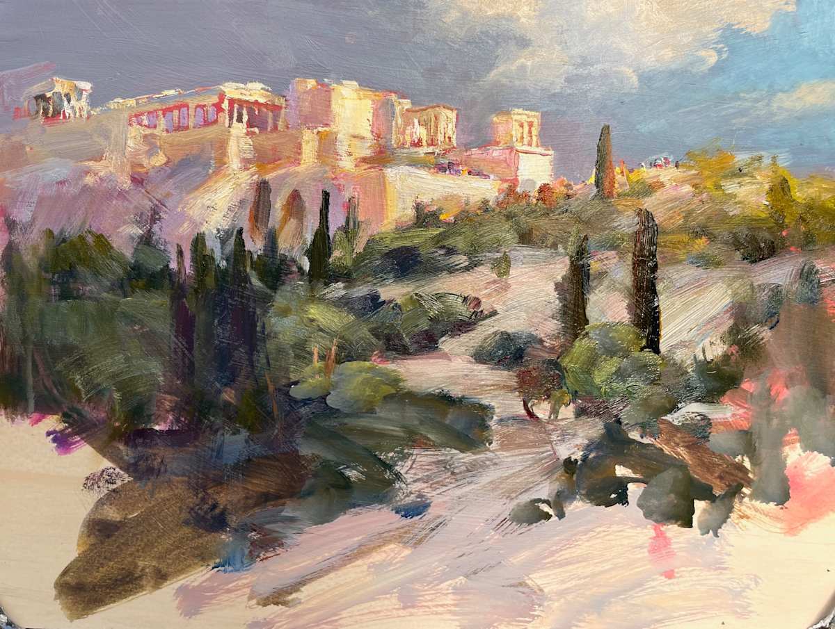 Monumental Acropolis by Leon Holmes 