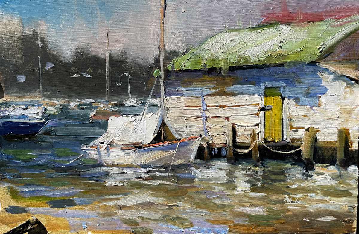 Boatshed Buddy by Leon Holmes 