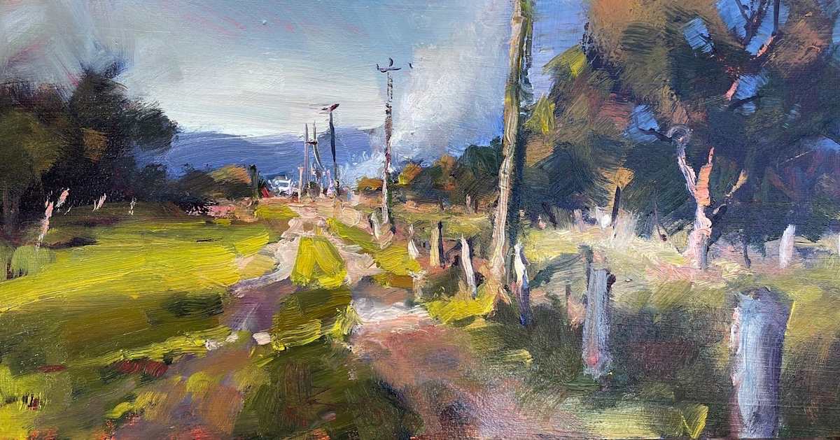 The Fire Break by Leon Holmes 