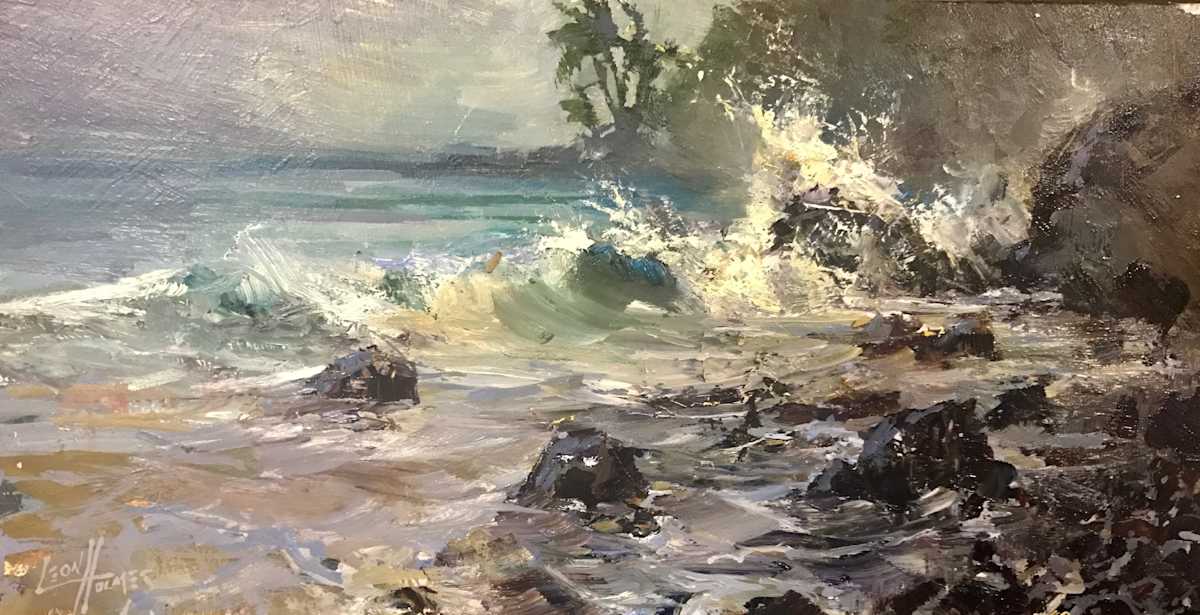 Hawaiian Wave by Leon Holmes 