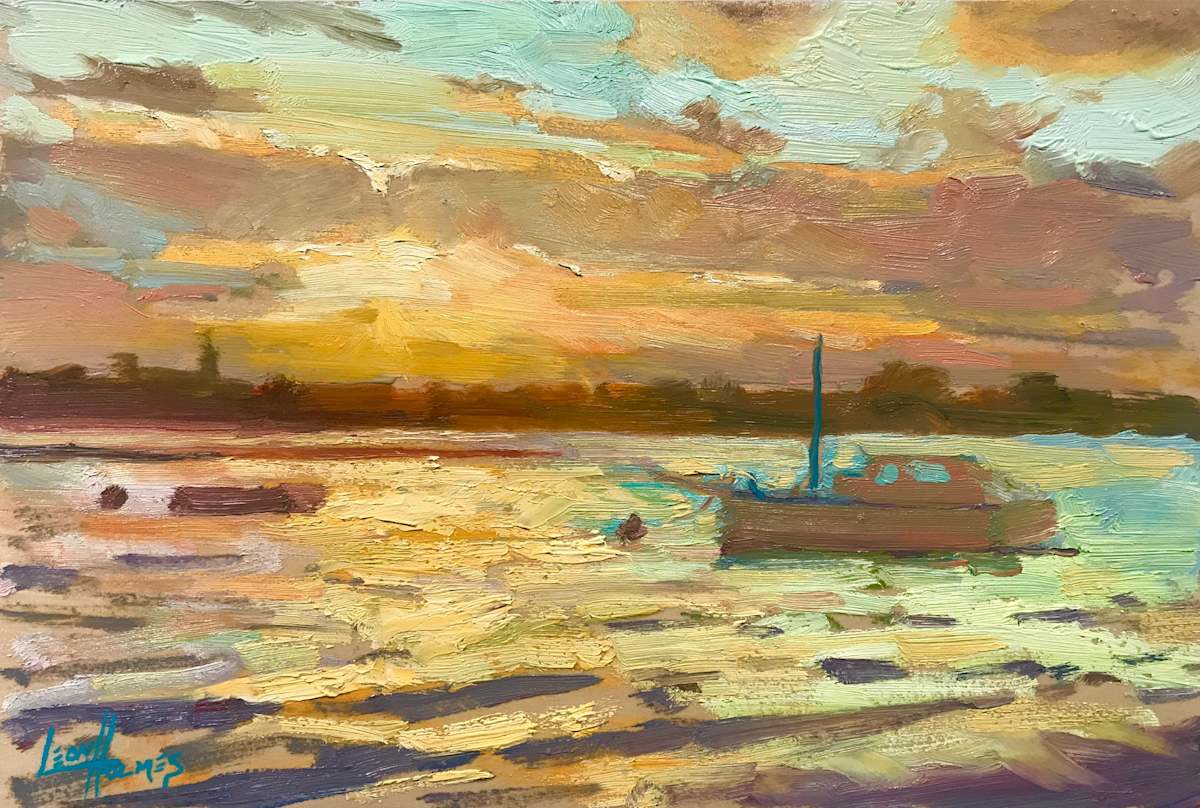 Sun Downer by Leon Holmes 