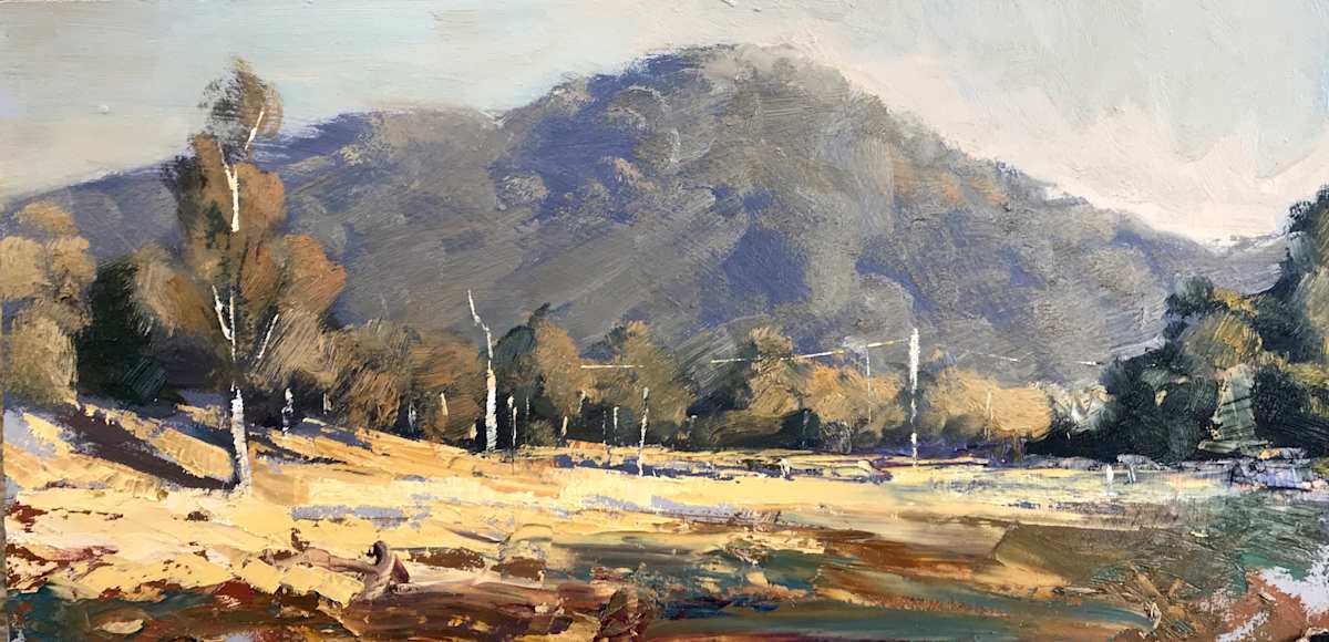 Mt Tamborine In Haze, Image 1.