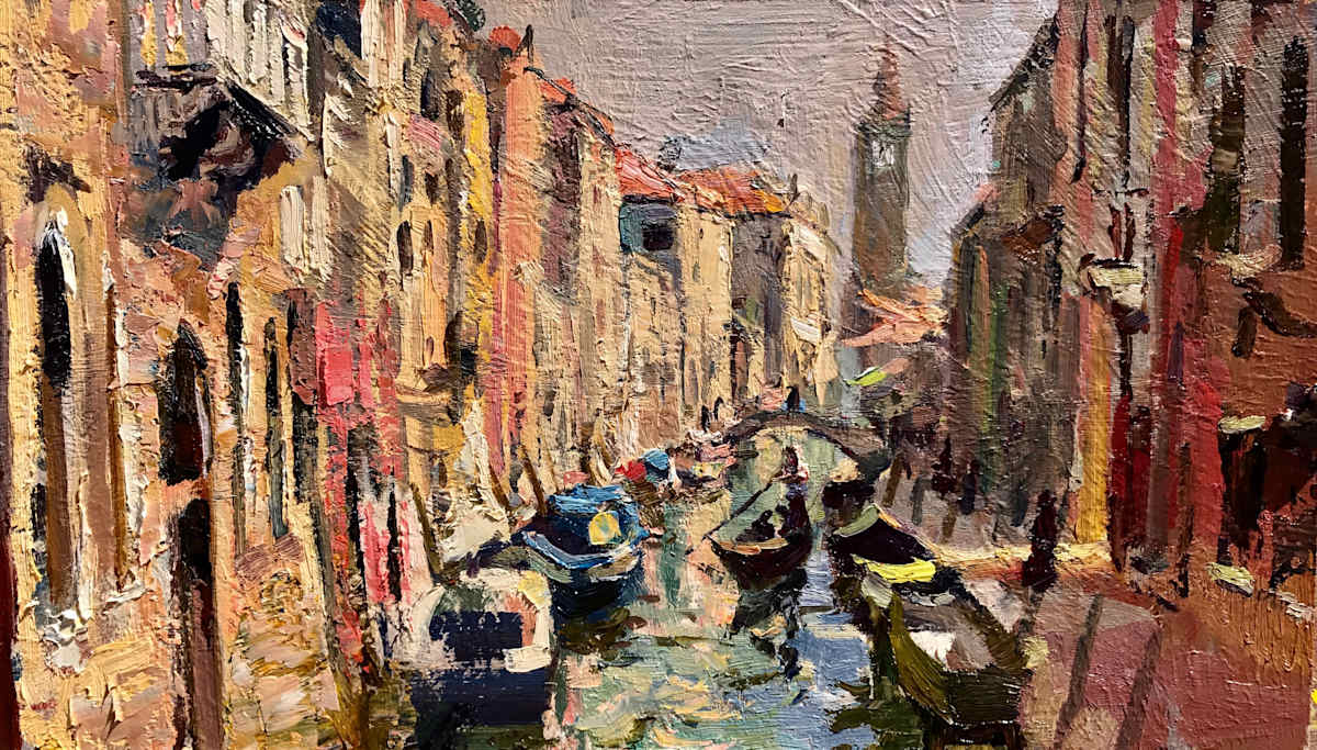 Gondola Serenade by Leon Holmes 