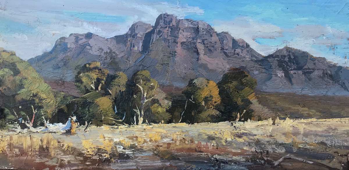 Midday Bluffing by Leon Holmes 