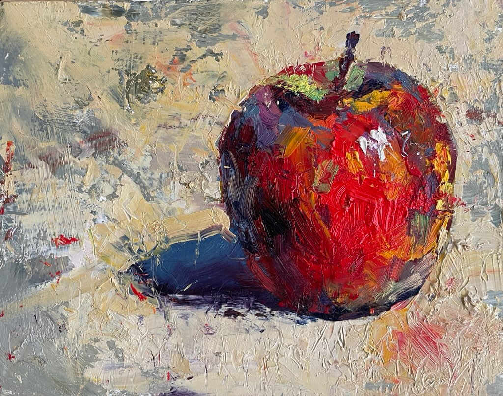Apple Study by Leon Holmes 
