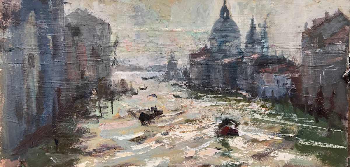 Dawn On The Accademia 