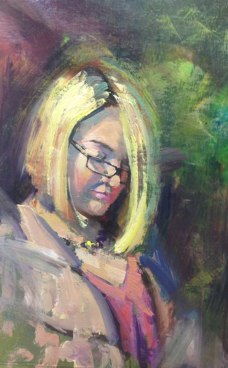 Young Lady Reading 