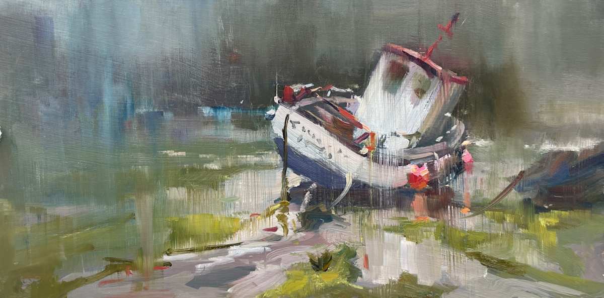Ilene In The Rain by Leon Holmes 