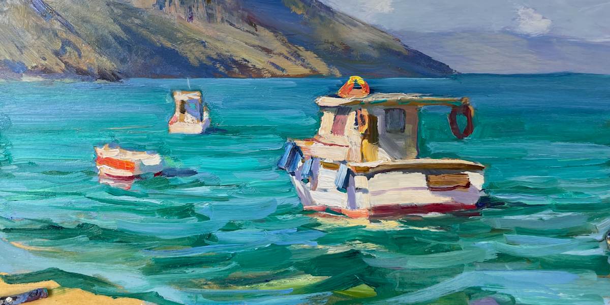 Bay Dreaming by Leon Holmes 