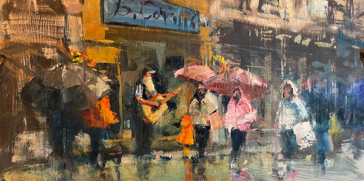 Singing In The Rain by Leon Holmes 