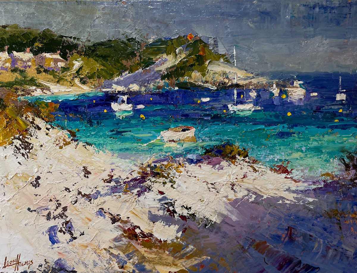 Longreach Impression by Leon Holmes 