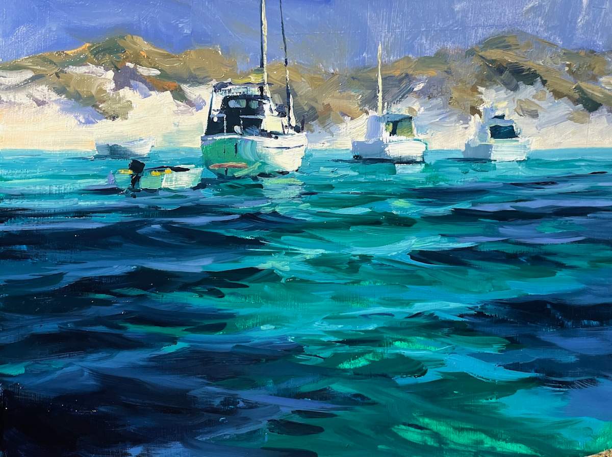Siesta On Board by Leon Holmes 
