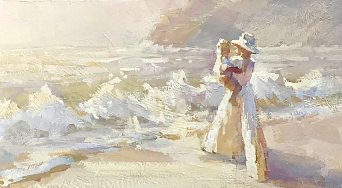 Mother and Child  Study by Leon Holmes 
