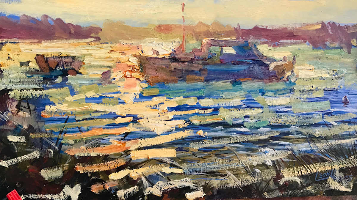 Soldier's Cove Sunset Study 