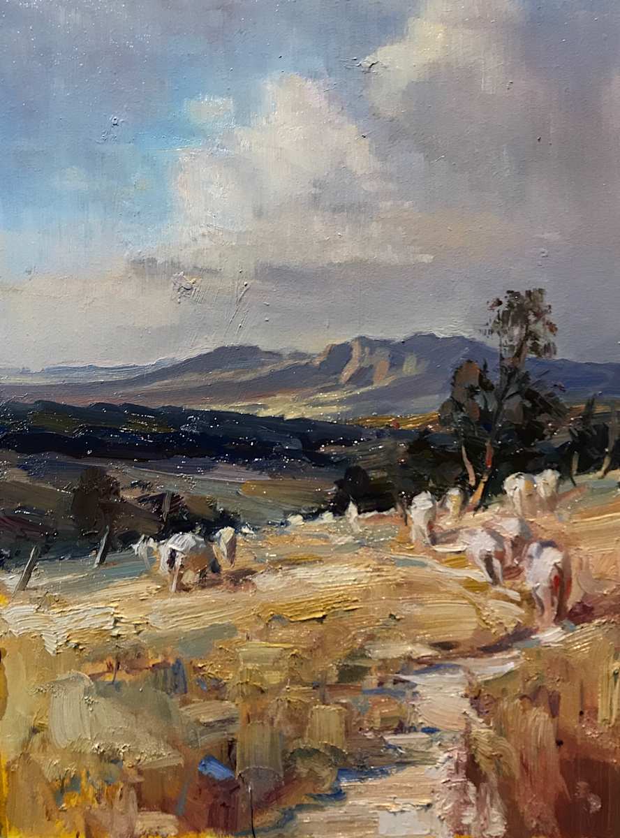 Dinner View by Leon Holmes 