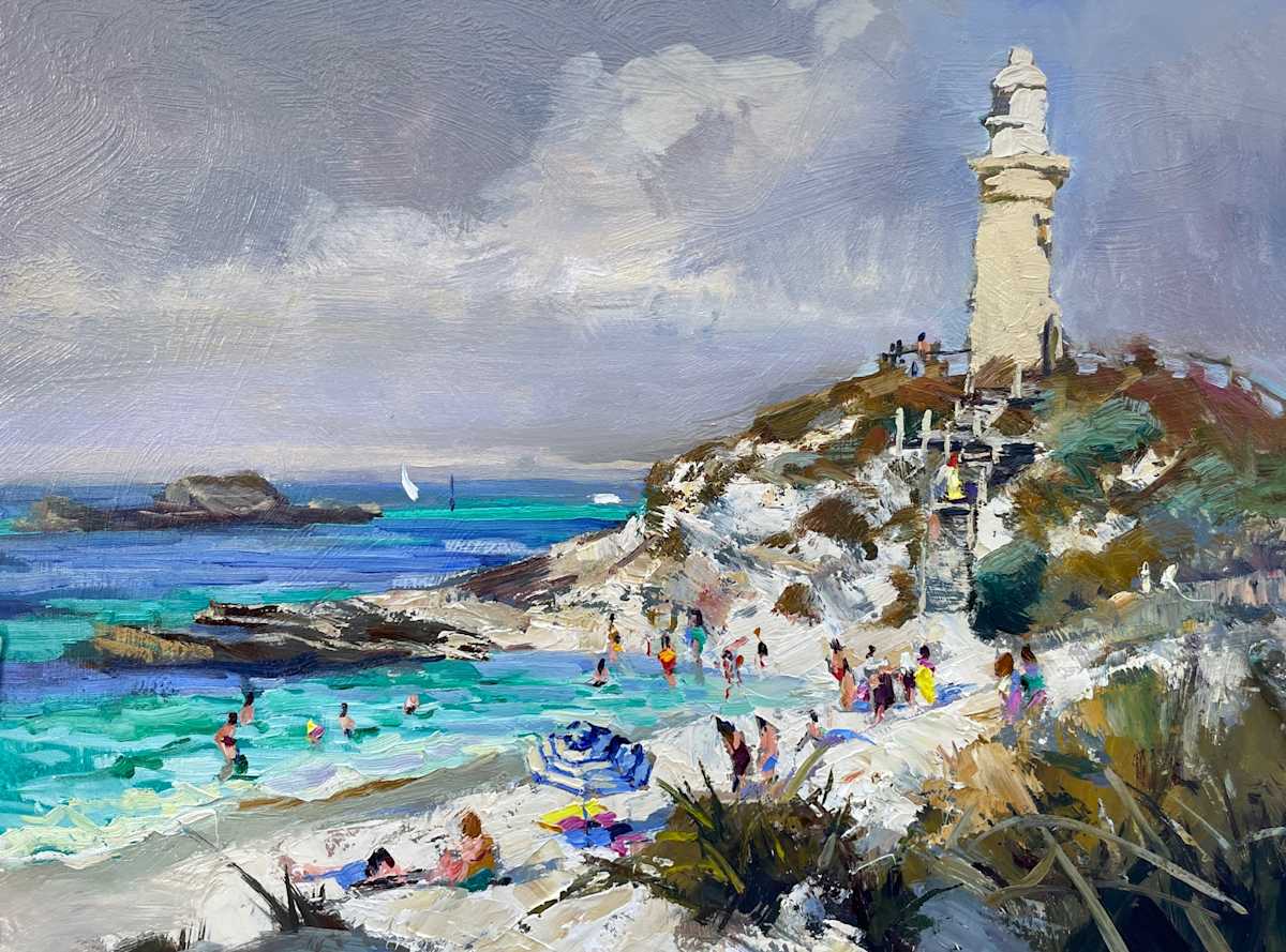 Midday at Pinky's by Leon Holmes 