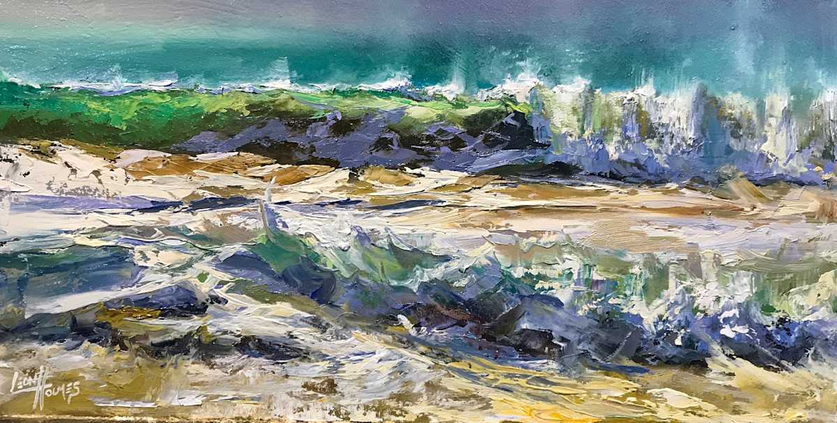 Shorebreak 2 by Leon Holmes 