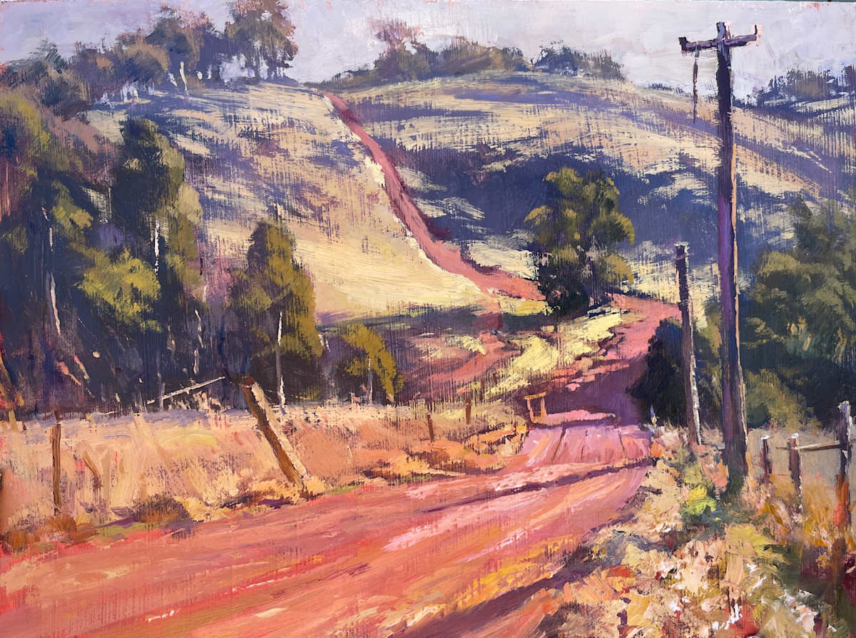 Valley View Road 2 by Leon Holmes 