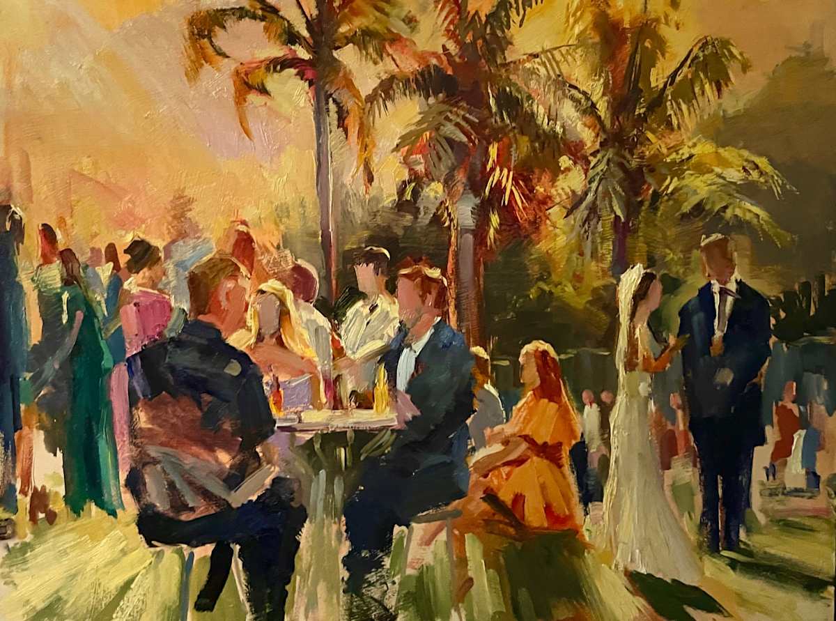 The Wedding Party by Leon Holmes 