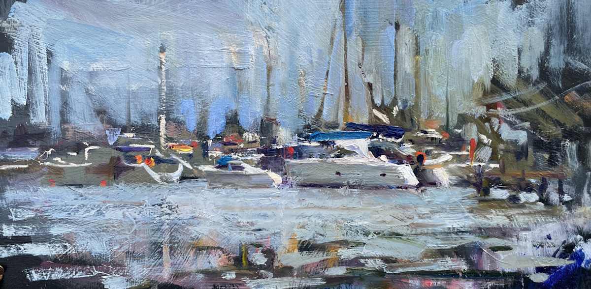 Mandurah Marina by Leon Holmes 