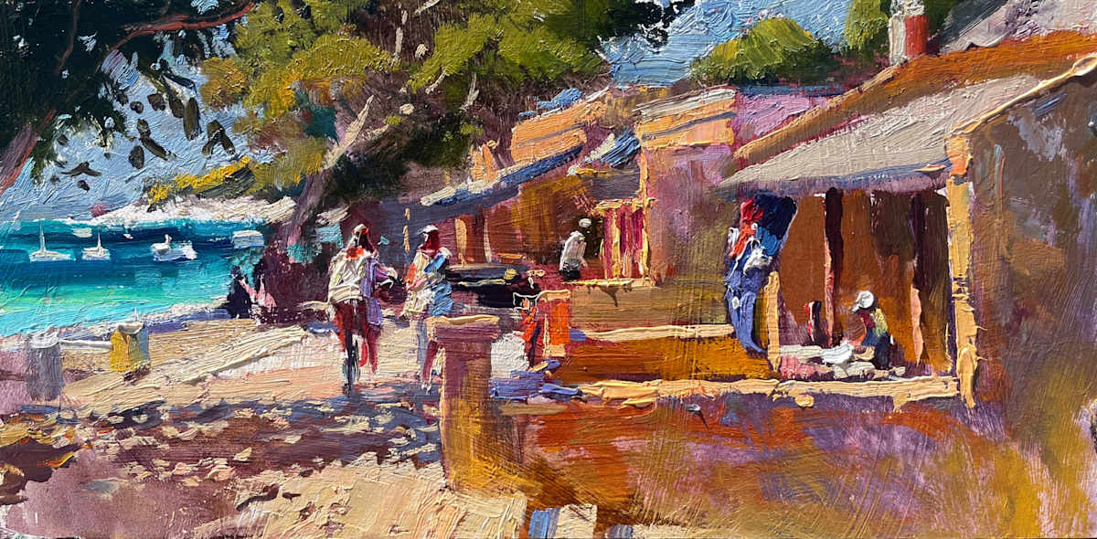 Australia Day On Rotto by Leon Holmes 