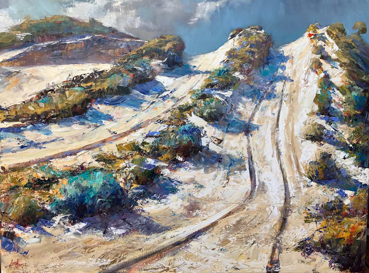 Sandy Tracks by Leon Holmes 