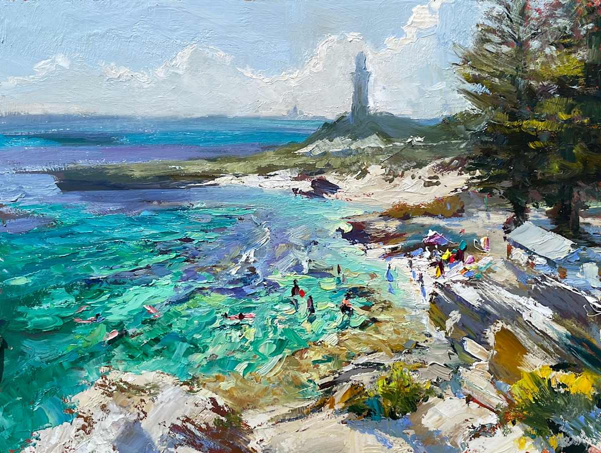 Basin Vista by Leon Holmes 